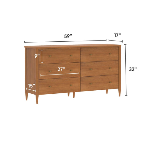 Harbor 6-Drawer Dresser