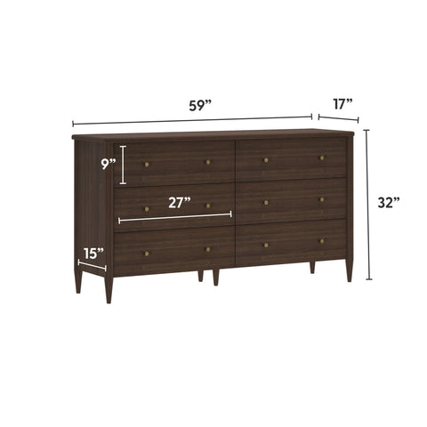 Harbor 6-Drawer Dresser