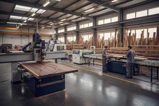 Modern manufacturing facility